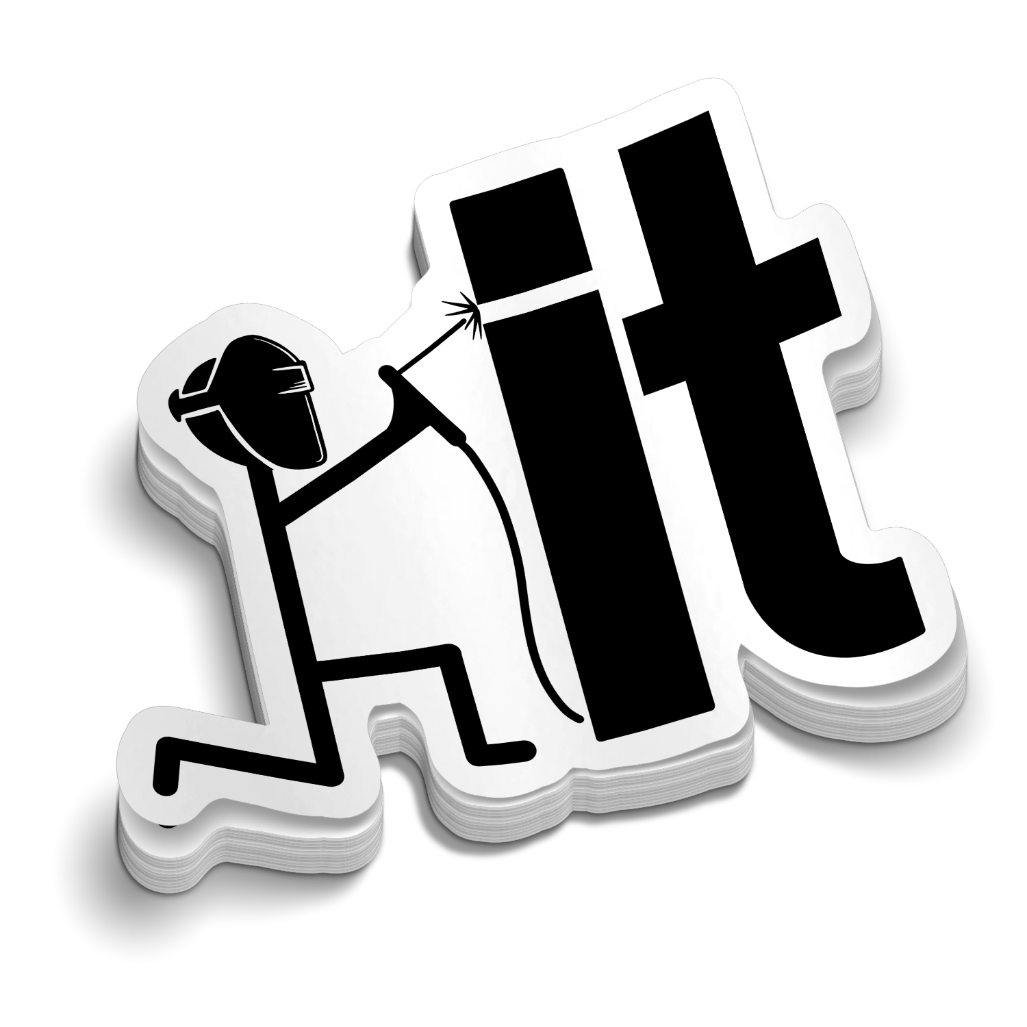 Weld It  -  Hard Hat Decal