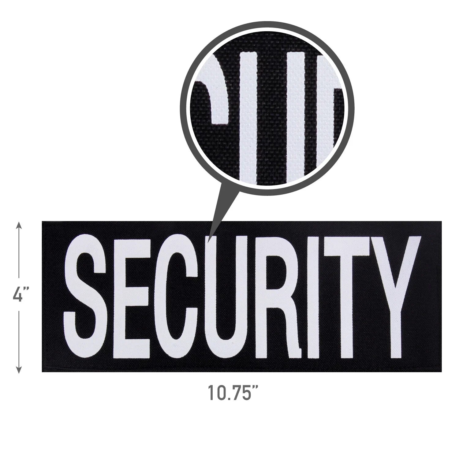 Rothco | Large Security Patch with Hook Back