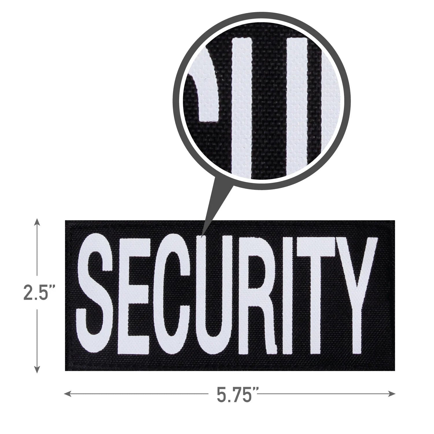 Rothco | Small Security Patch with Hook Back