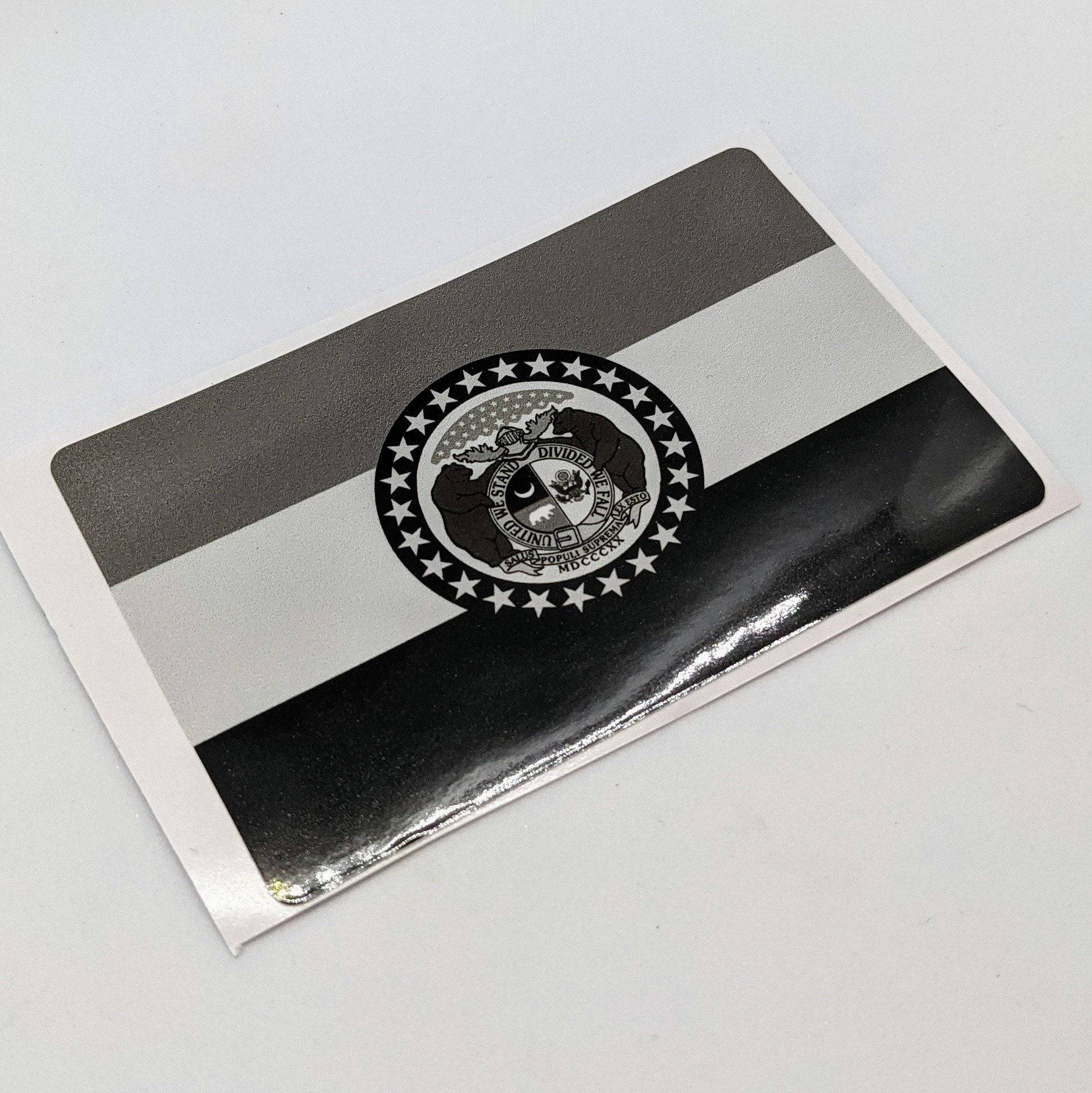 State Flag Decals - A through M - Urban Camo