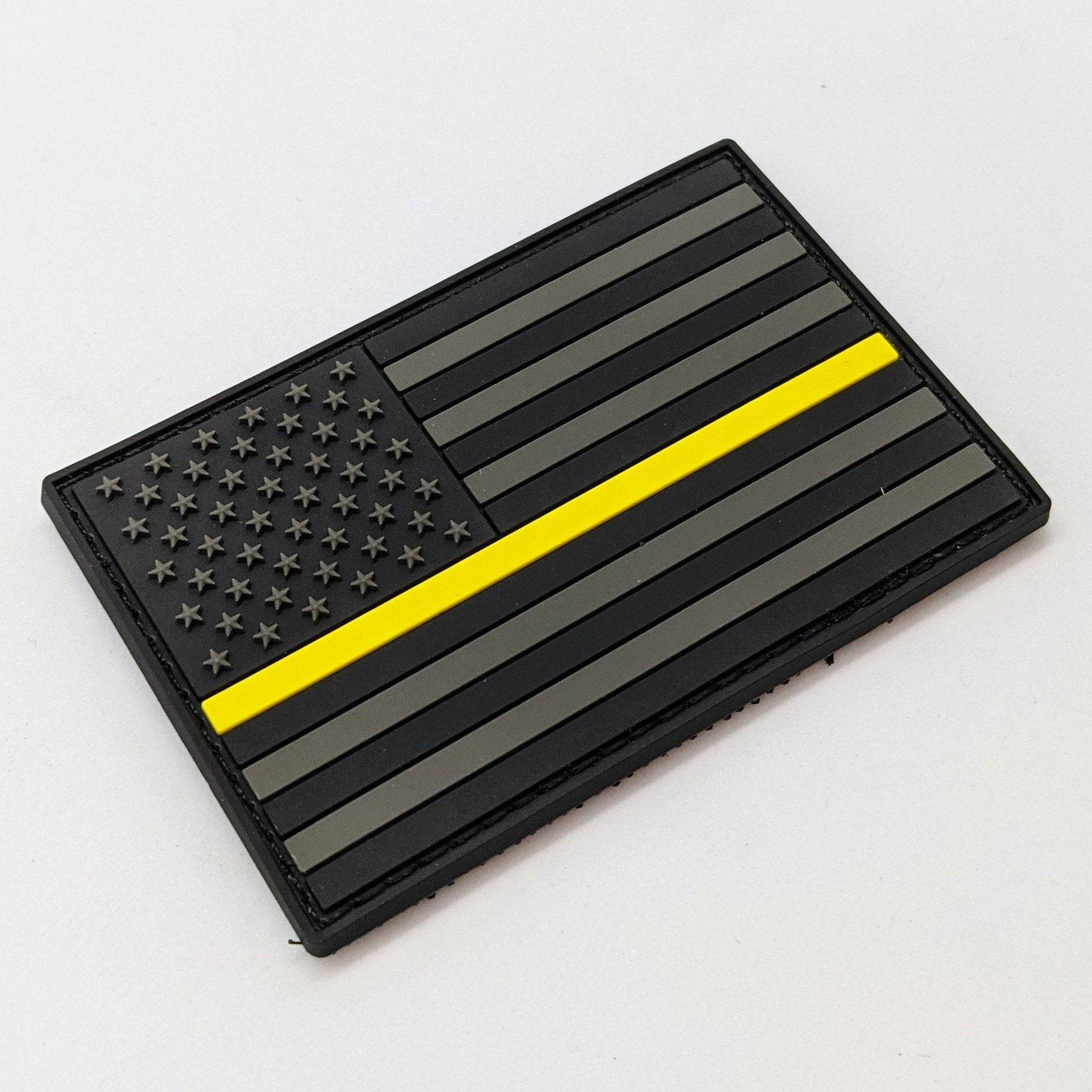 Thin Yellow Line Flag Patch