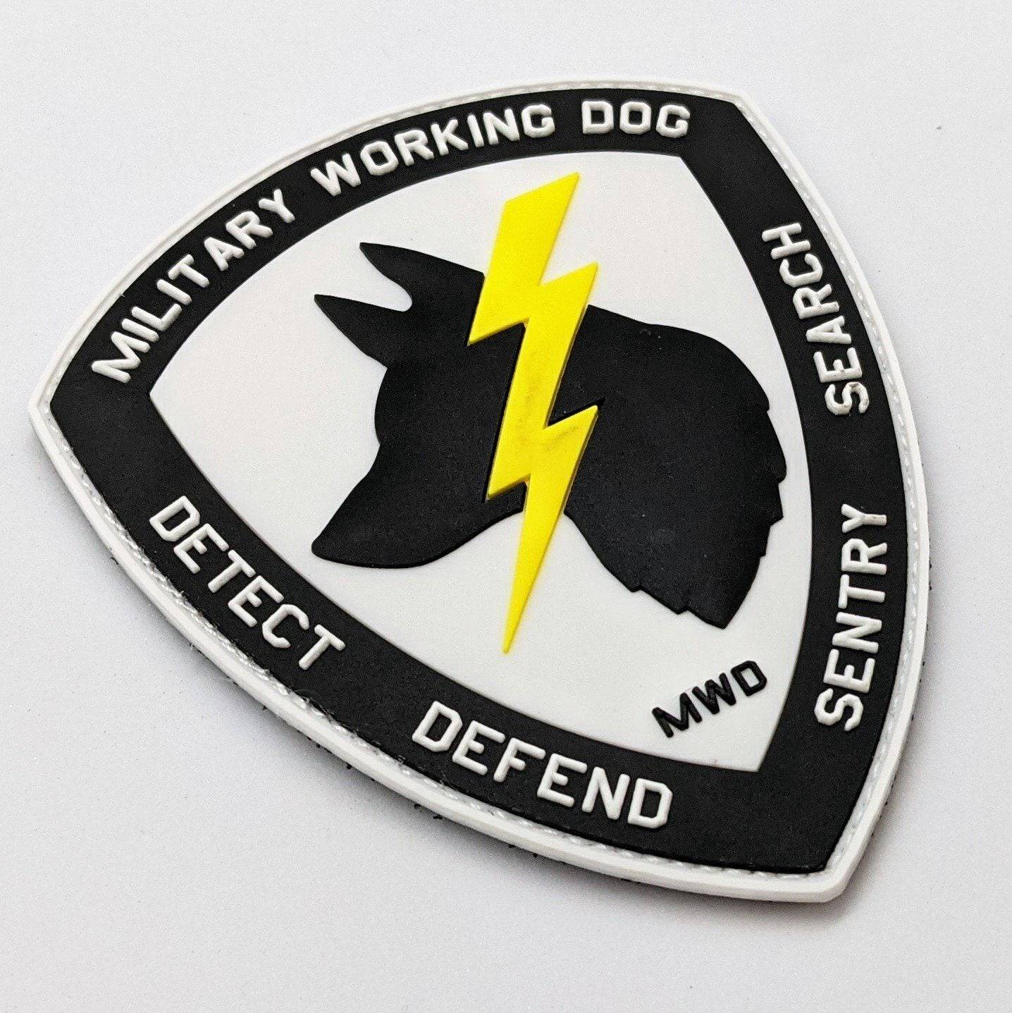 Military Working Dog - MWD Patch