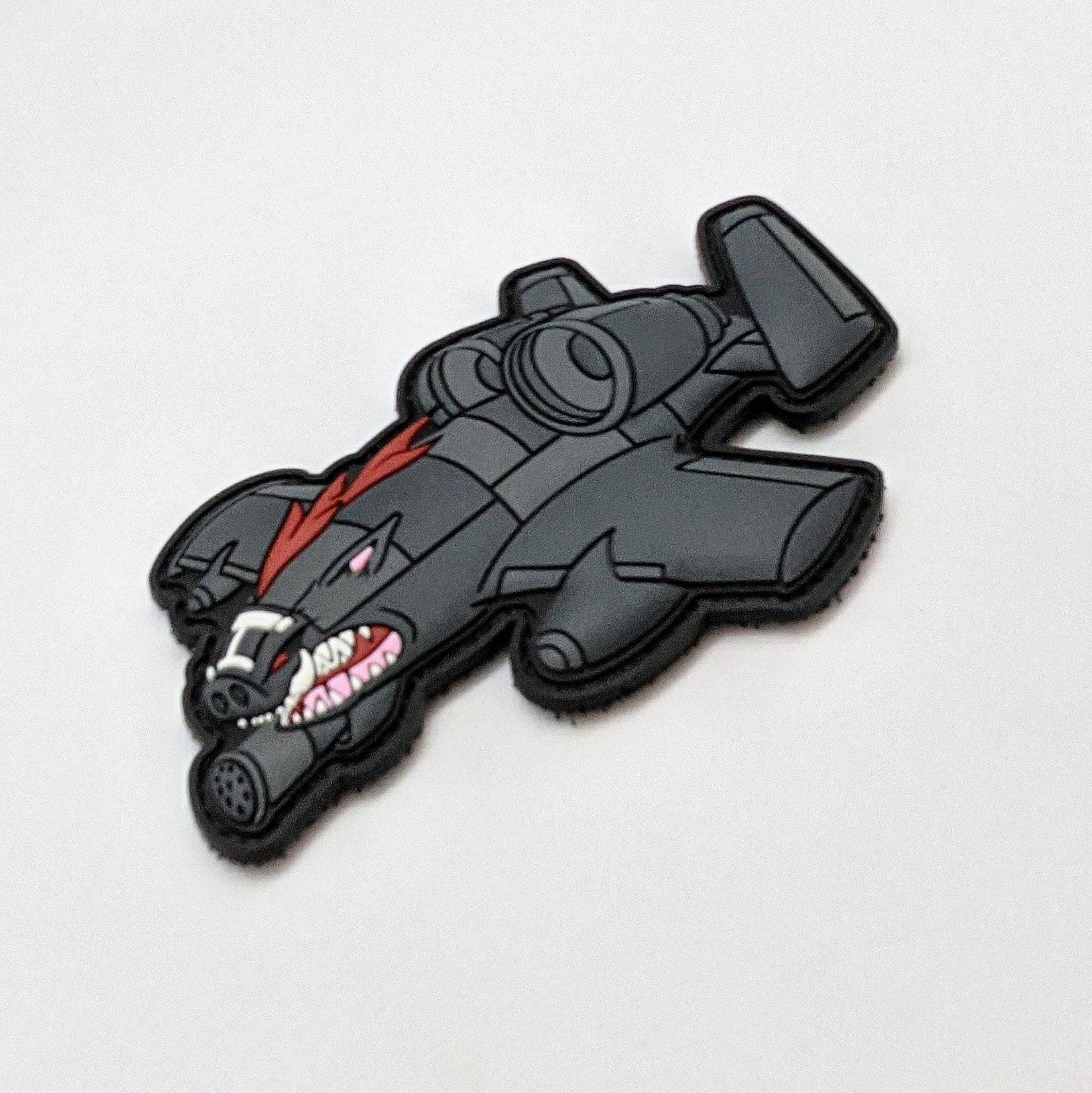 A-10 Warthog Thunderbolt II Peace Through Superior Firepower Rubber Patch