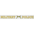U.S. Army Decal - 16" - "Military Police" - Strip