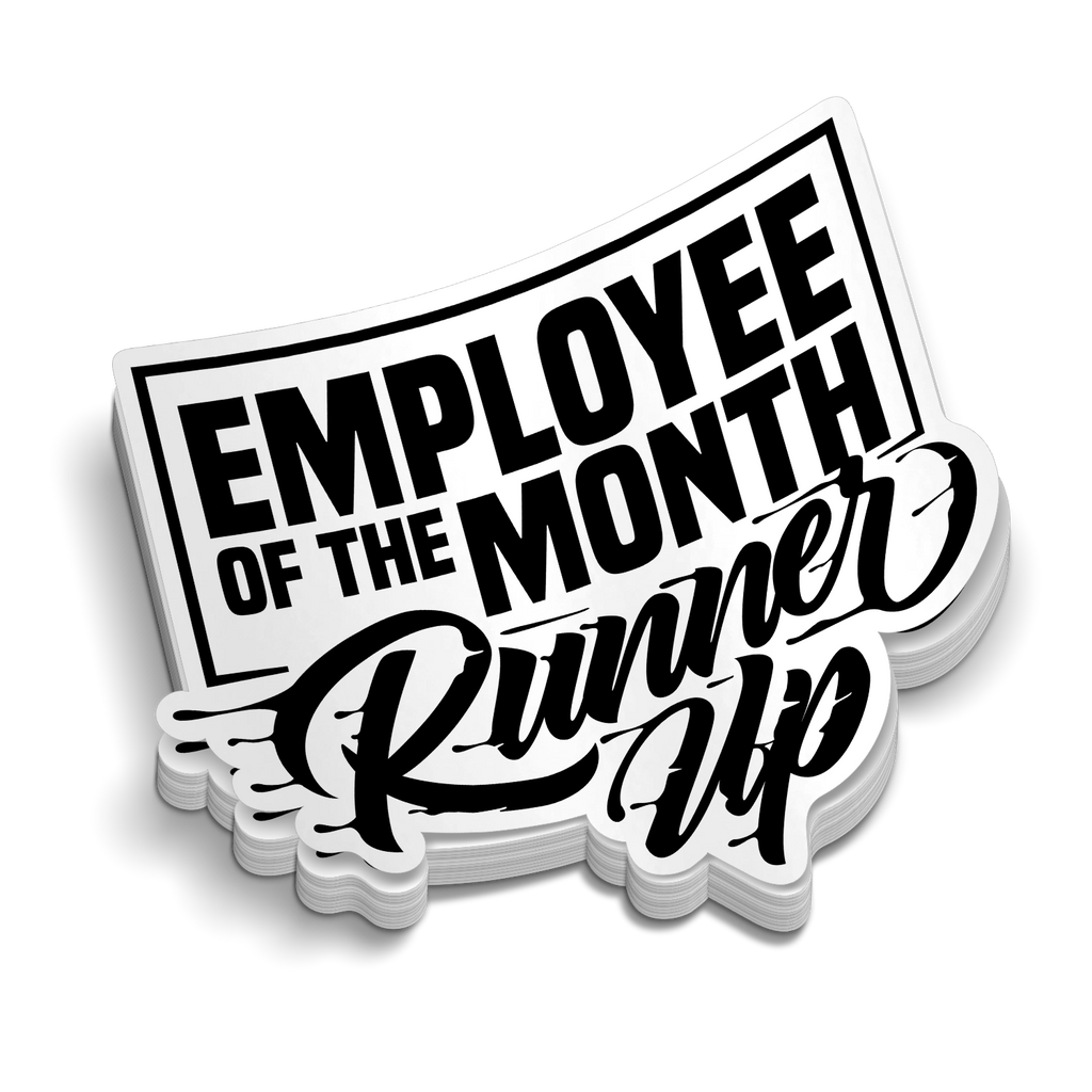 Runner Up  -  Hard Hat Decal