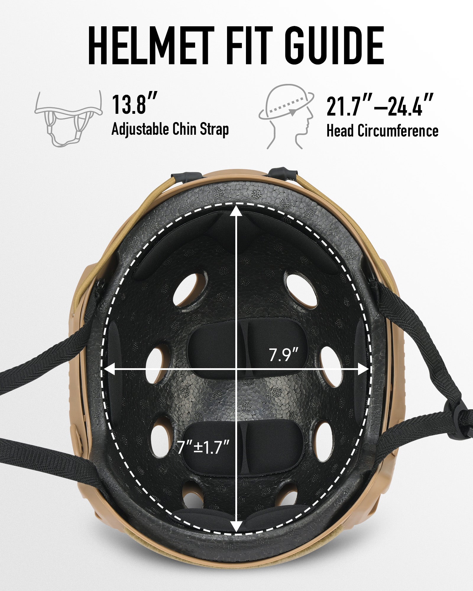 BJ Type Tactical Helmet and Goggles for Outdoor Sports Hunting Shooting