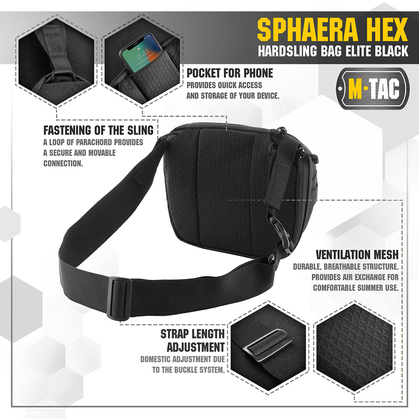 M-Tac Sphaera Hex Hardsling Bag Elite