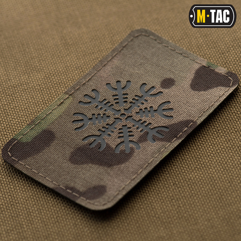 M-Tac Patch Helmet of Terror Horizontal Laser Cut