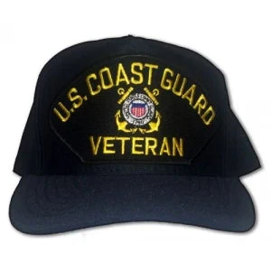 USCG Ballcap US Coast Guard Veteran with Seal