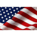 USA Flag- Embroidered 4' x 6'  Made In U.S.A.