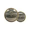 Combat Action Badge Challenge coin