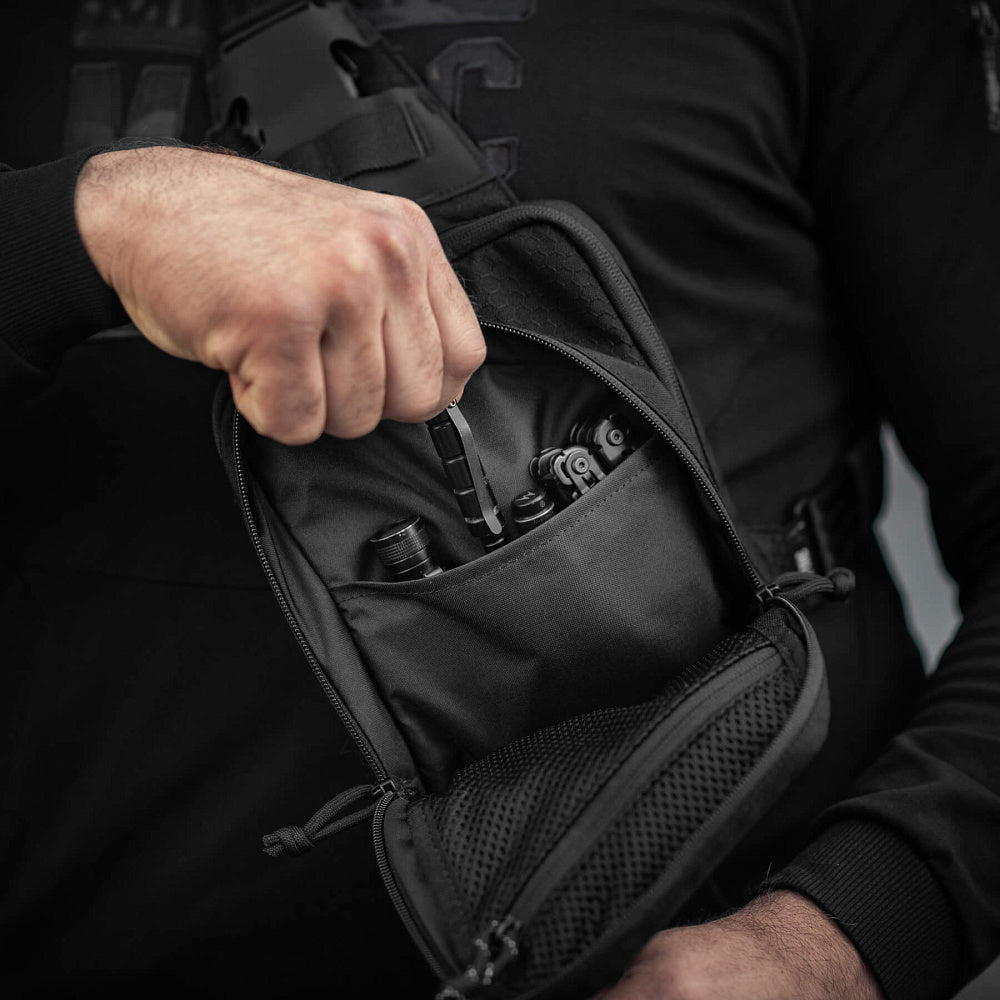 M-Tac Sling Pistol Bag Hex with Loop Panel