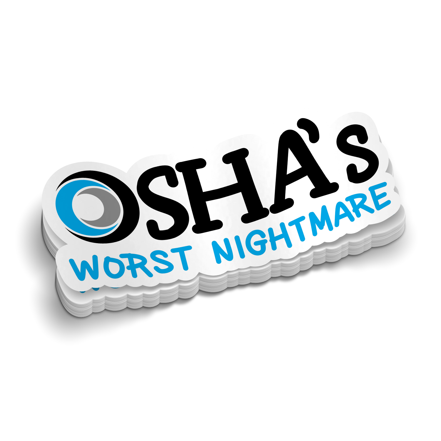 OS HA - Hard Hat Decal