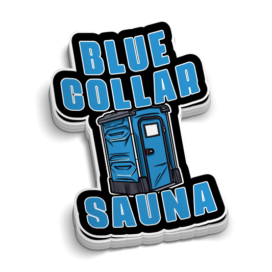 Blue Collar Suana -  Hard Hat Decal