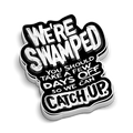 Swamped - Hard Hat Decal