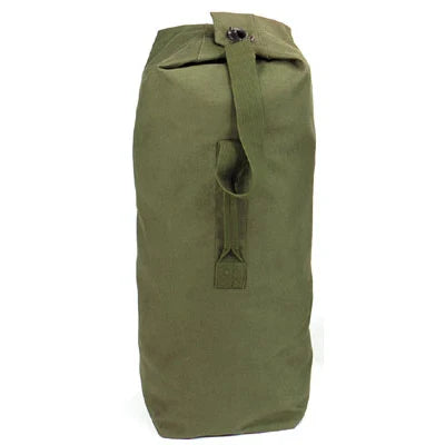 Heavyweight Top Load Canvas Duffle Bag 1 Strap - 25" x 42"