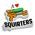 Squirters - Hard Hat Decal
