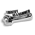 Hammer - Hard Hat Decal