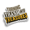 FunBucket Kustoms - Trash Into Treasures Decal