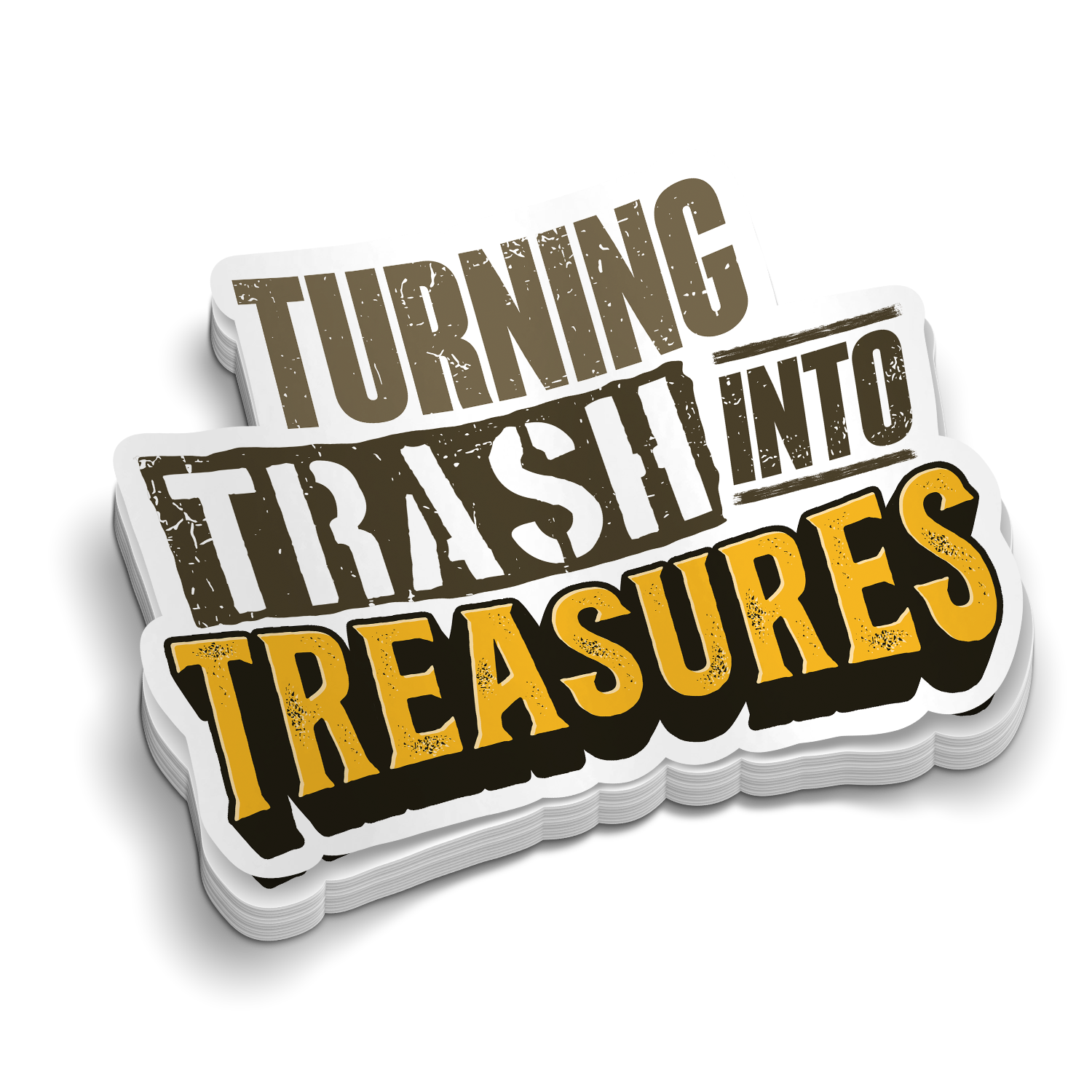 FunBucket Kustoms - Trash Into Treasures Decal