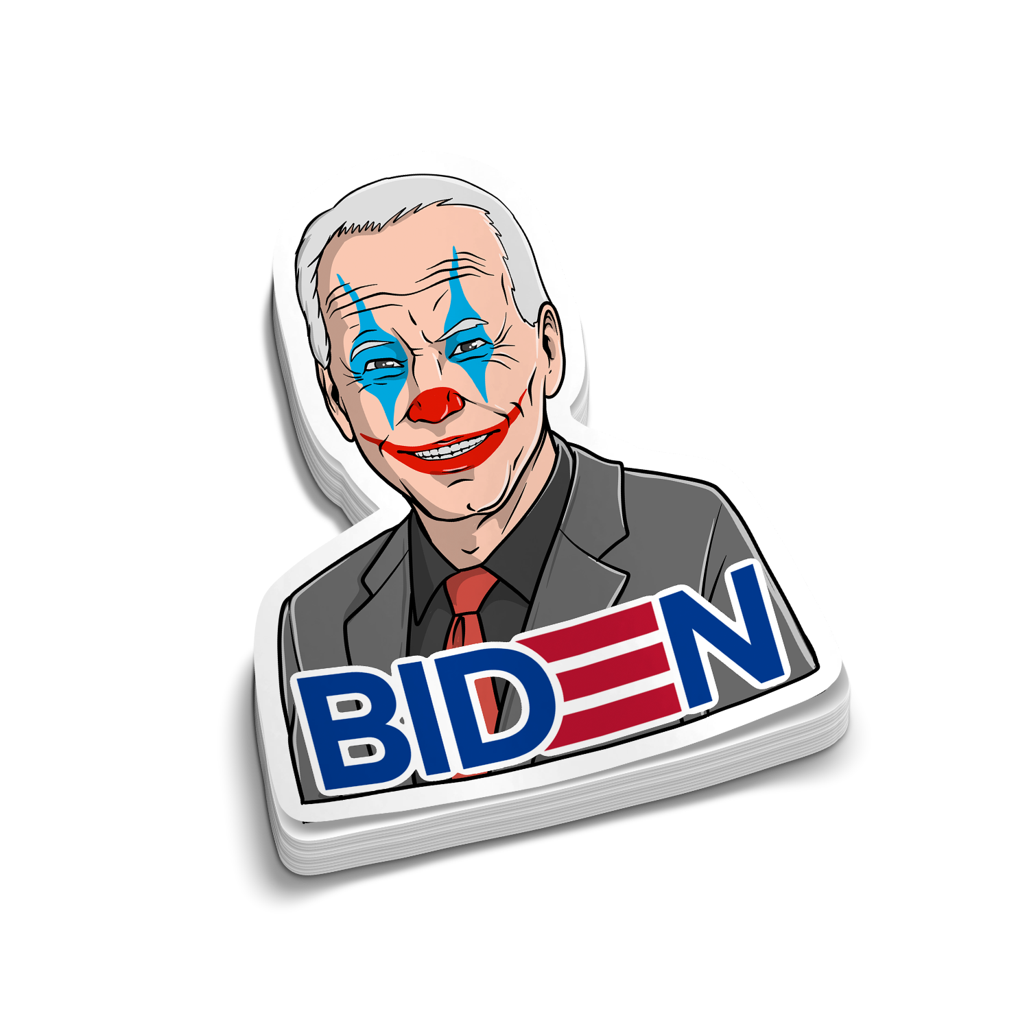 Joe Clown-den - Hard Hat Decal