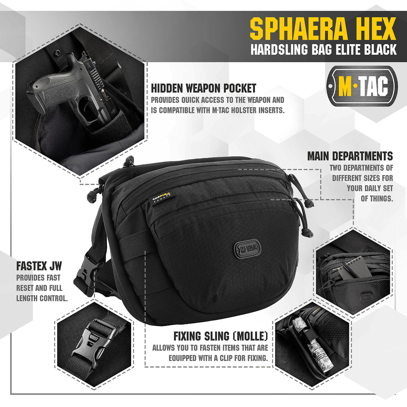 M-Tac Sphaera Hex Hardsling Bag Elite