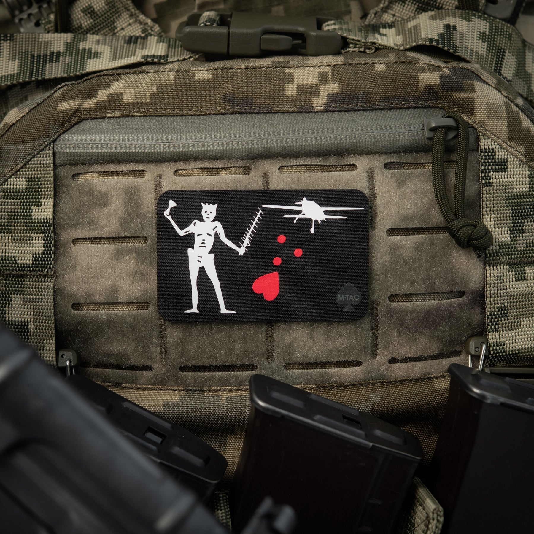 M-Tac Patch Flag Black Beard