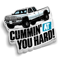 Cummin At You Hard -  Hard Hat Decal