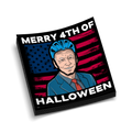 4th Of Halloween - Hard Hat Decal