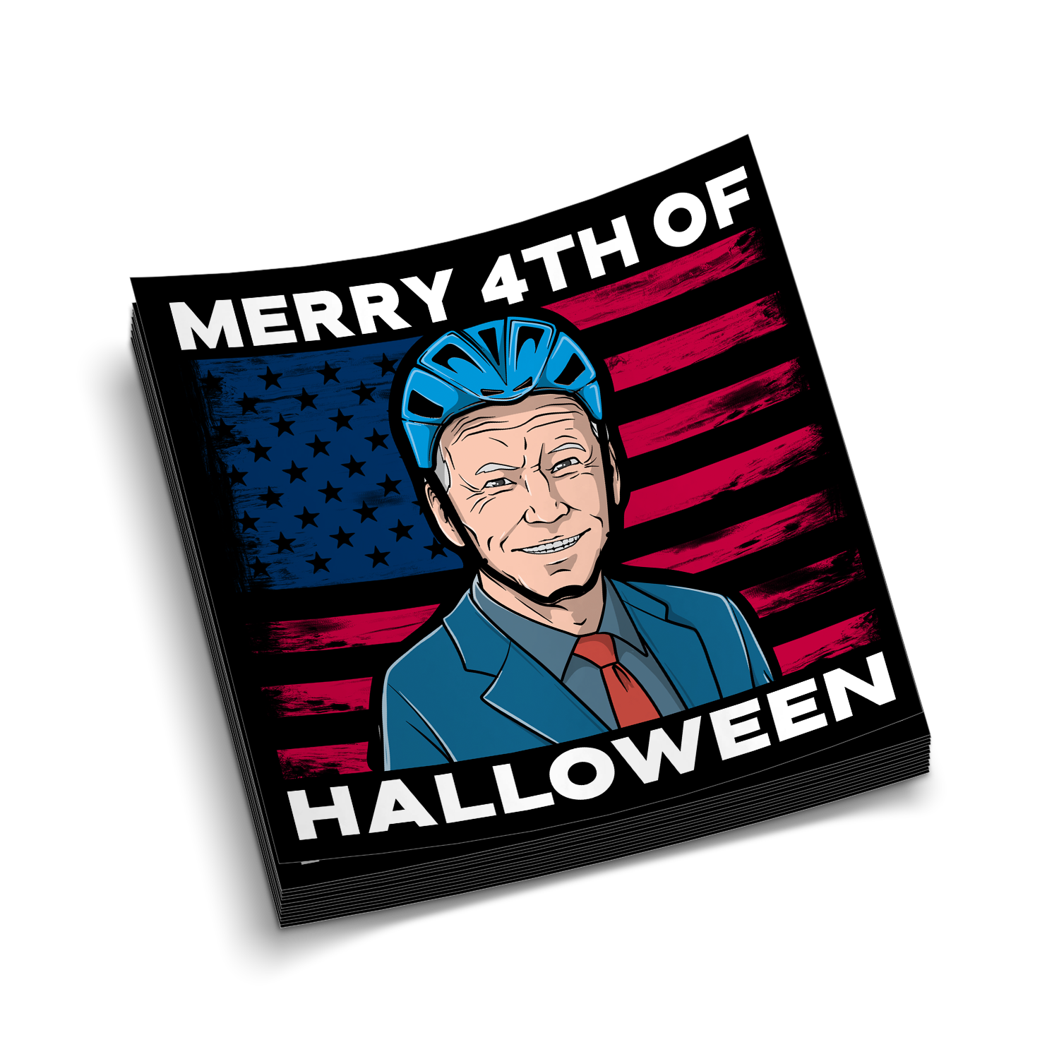 4th Of Halloween - Hard Hat Decal