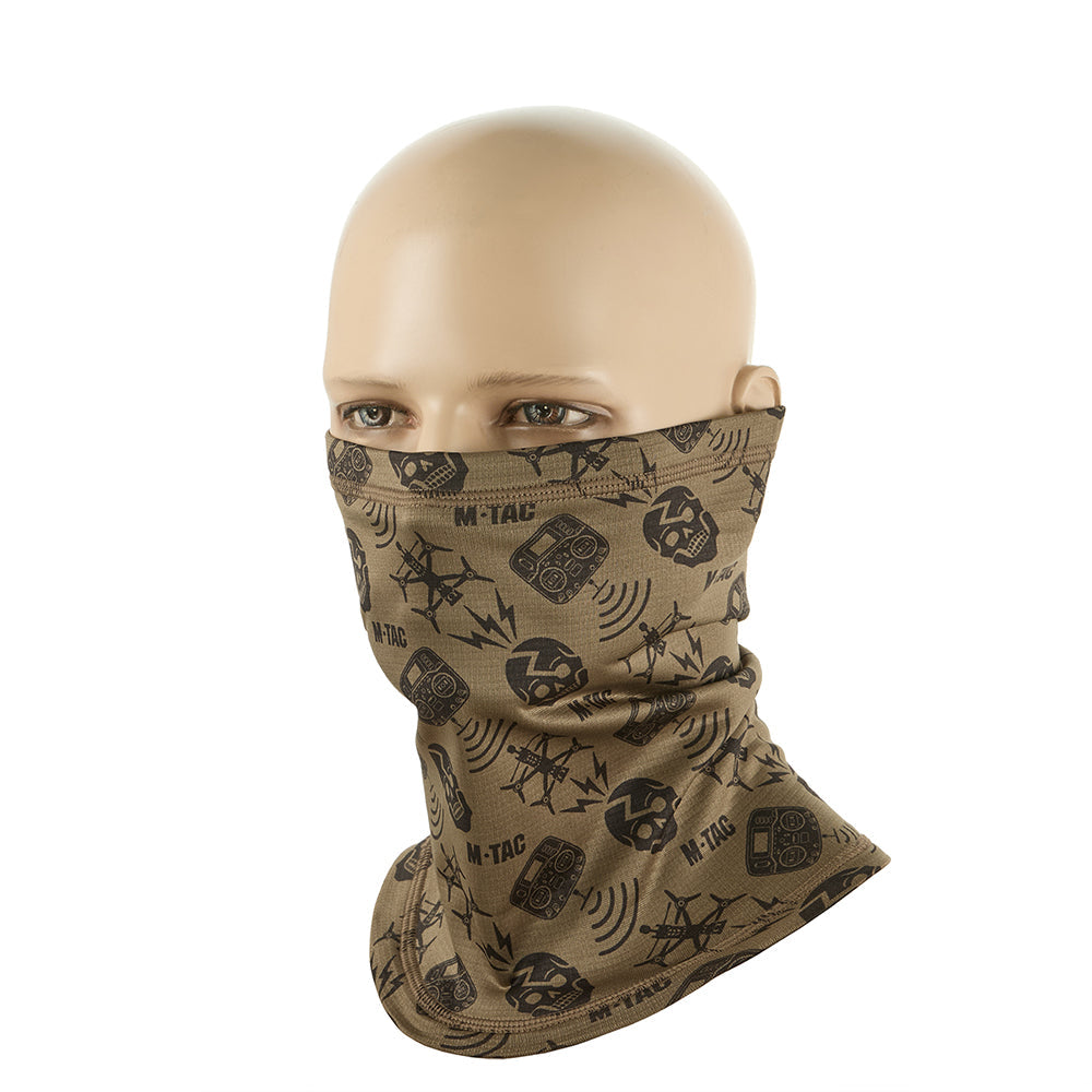 M-Tac Microfleece Neck Gaiter Drone Pattern