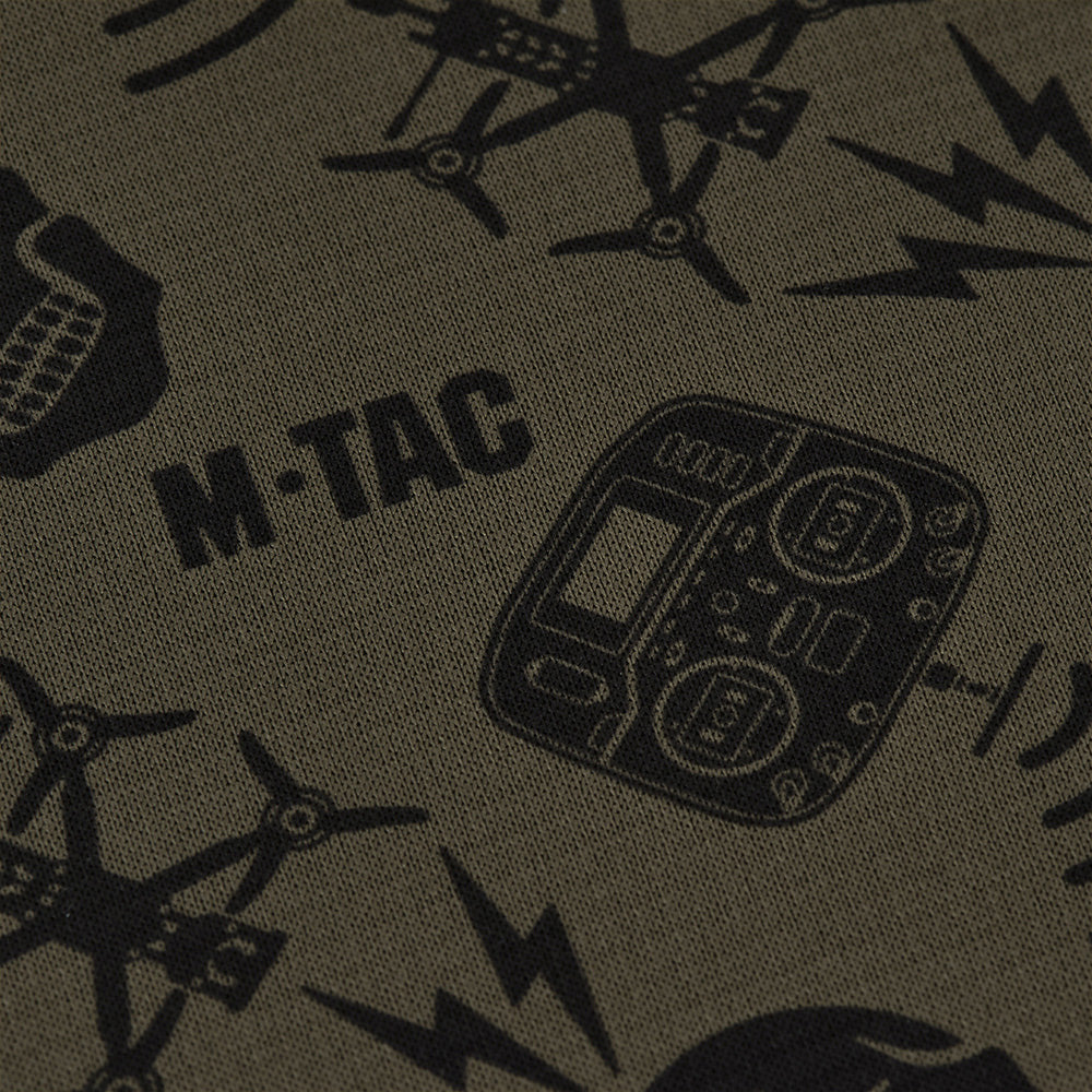 M-Tac Microfleece Neck Gaiter Drone Pattern