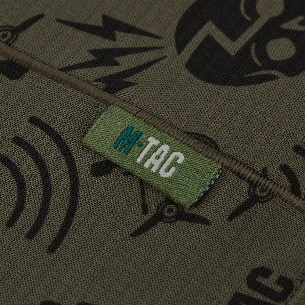 M-Tac Microfleece Neck Gaiter Drone Pattern