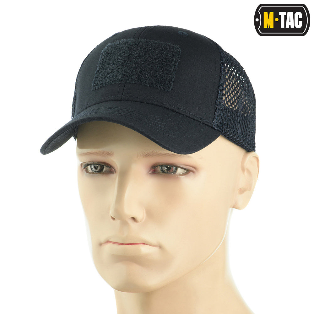 M‑Tac Baseball Cap Mesh Flex Ripstop with Loop Panel
