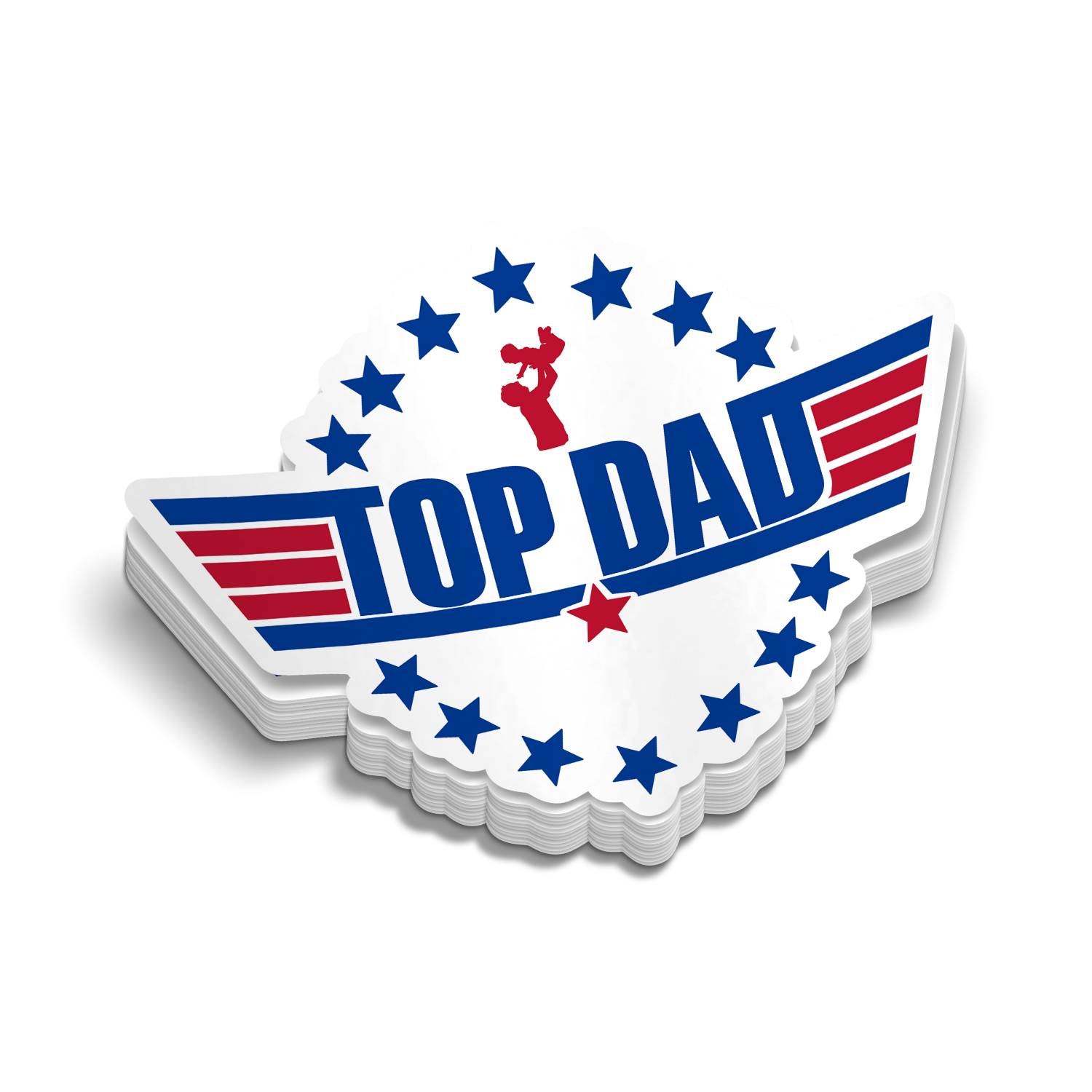 Top Dad - Hard Hat Decal
