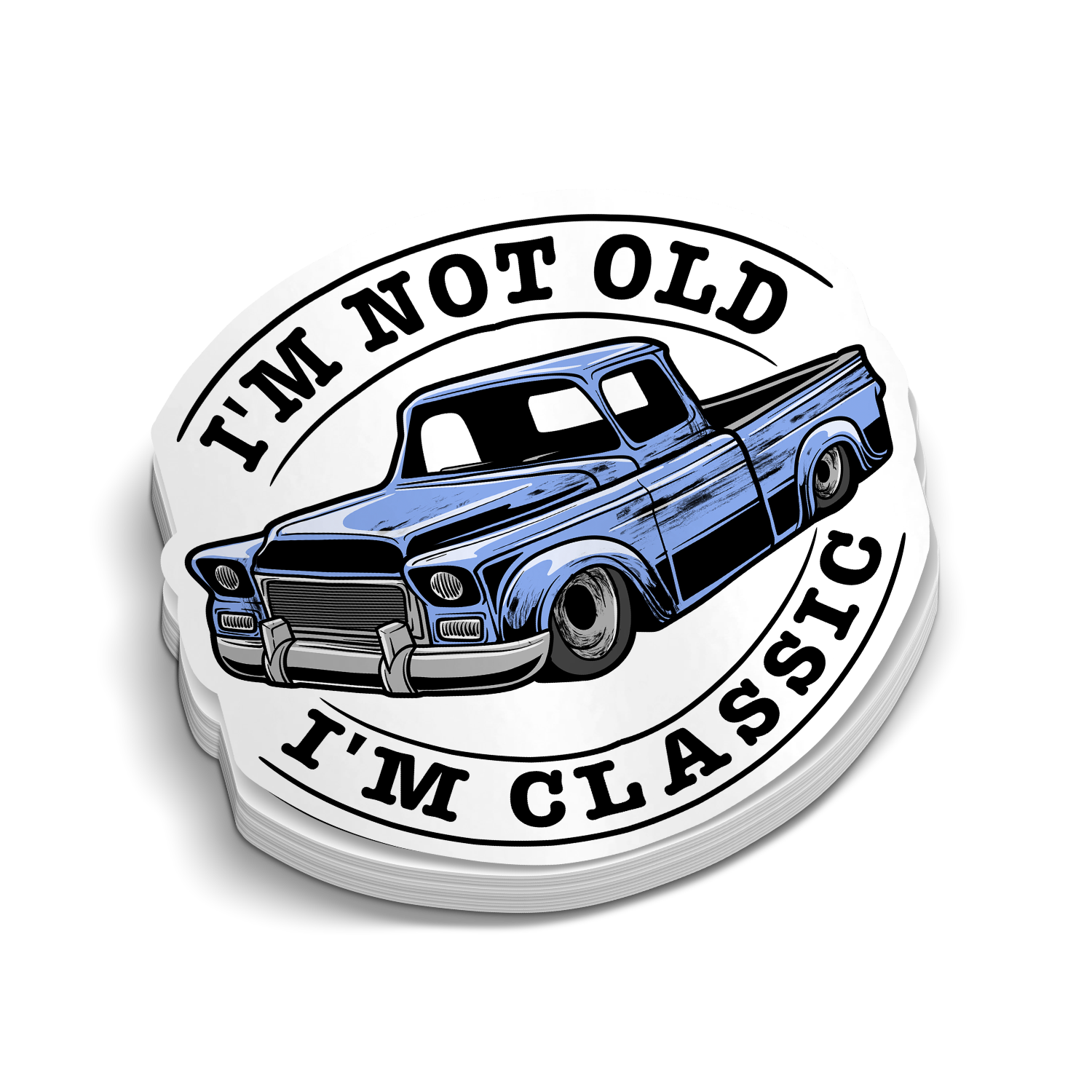 I'm Classic - Hard Hat Decal