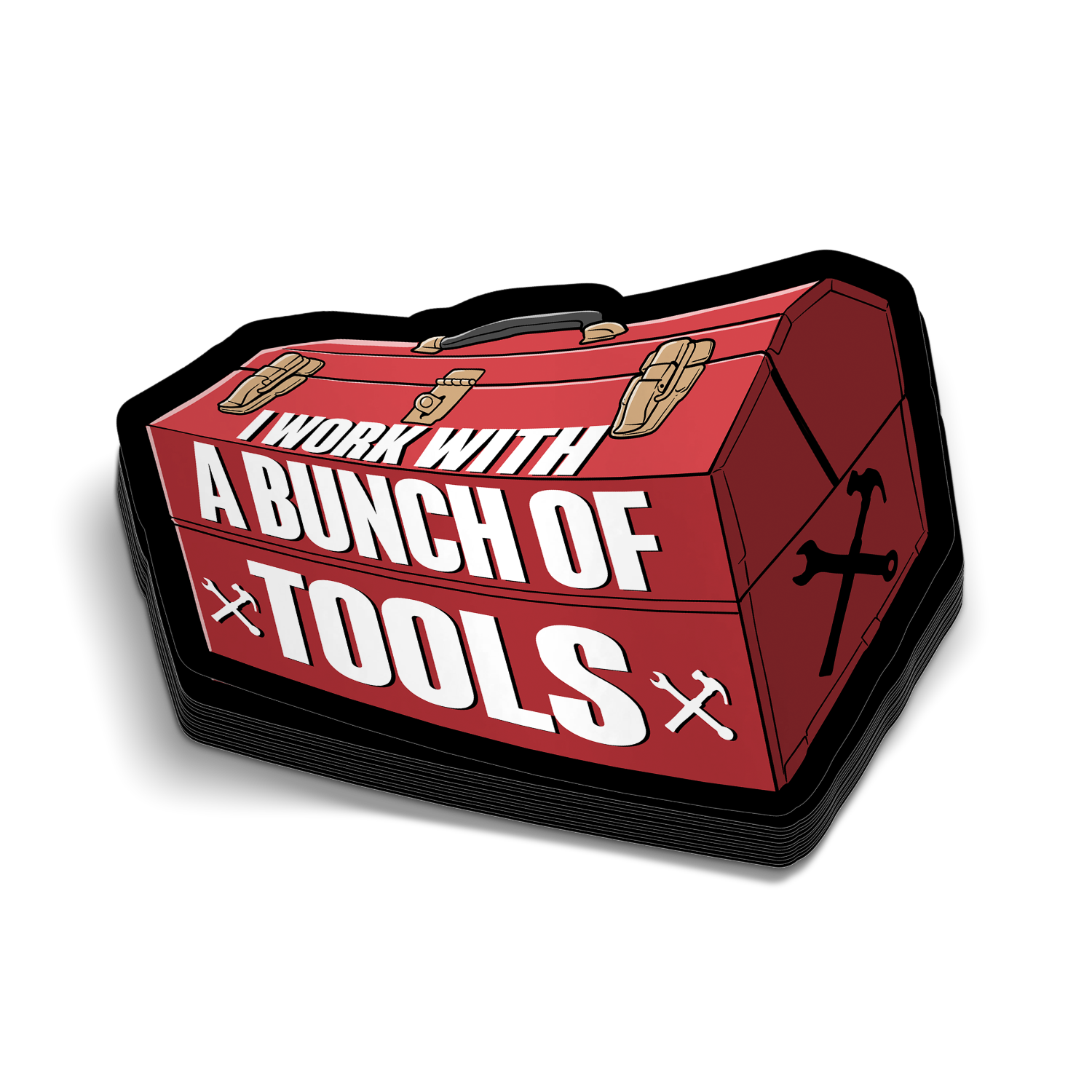 Bunch Of Tools - Hard Hat Decal