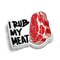 Rub Meat - Hard Hat Decal