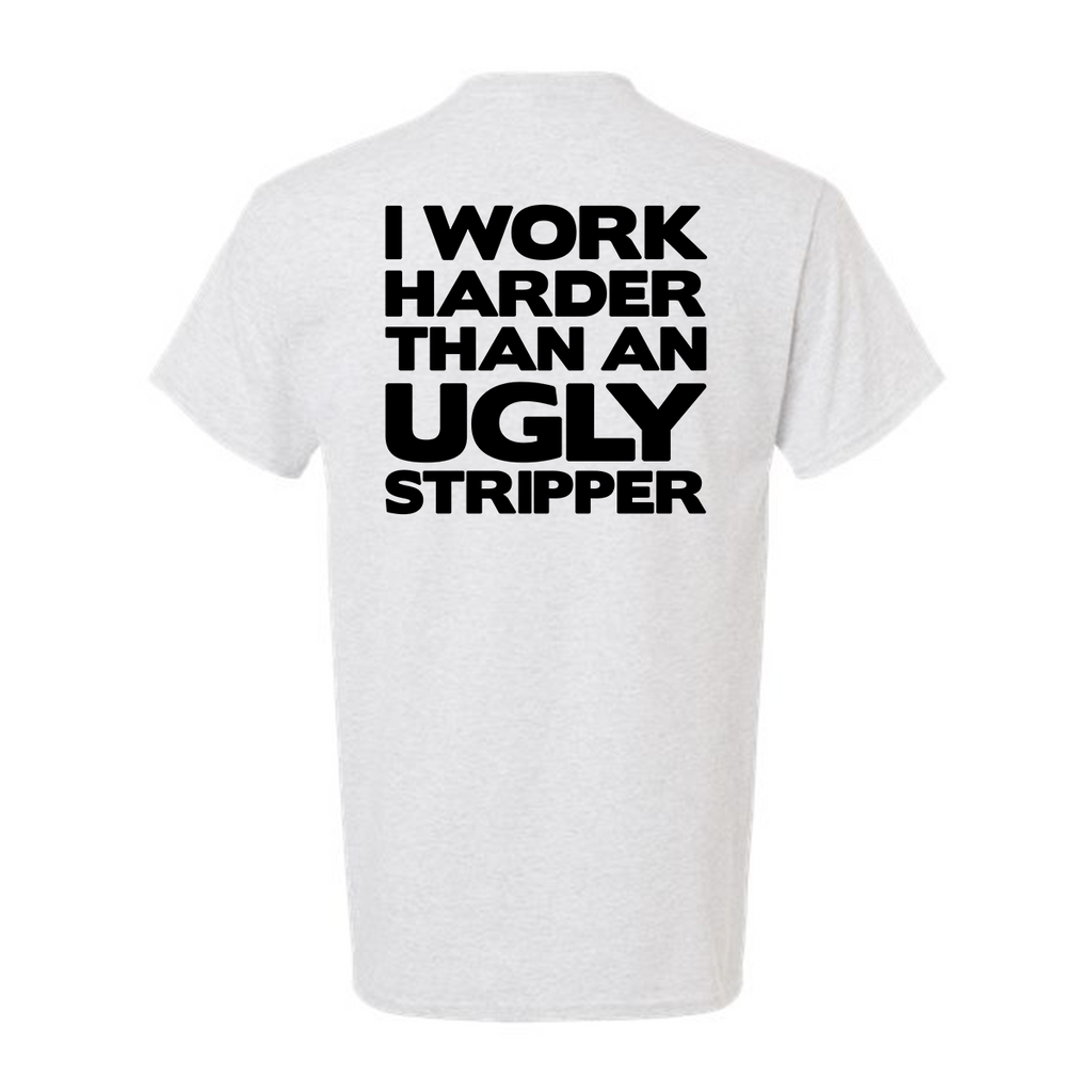 Work Harder - Safety Yellow T-Shirt