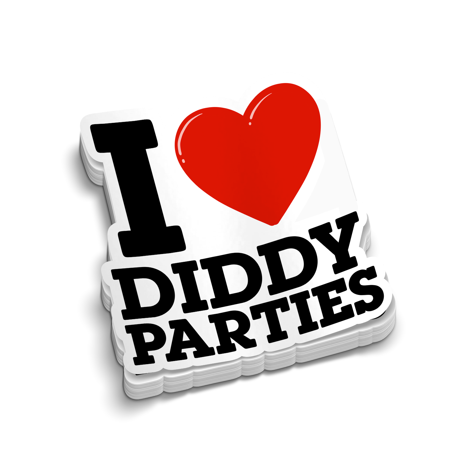 Diddy Party - Hard Hat Decal