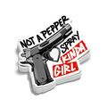 Pepper Spray Girl - Hard Hat Decal