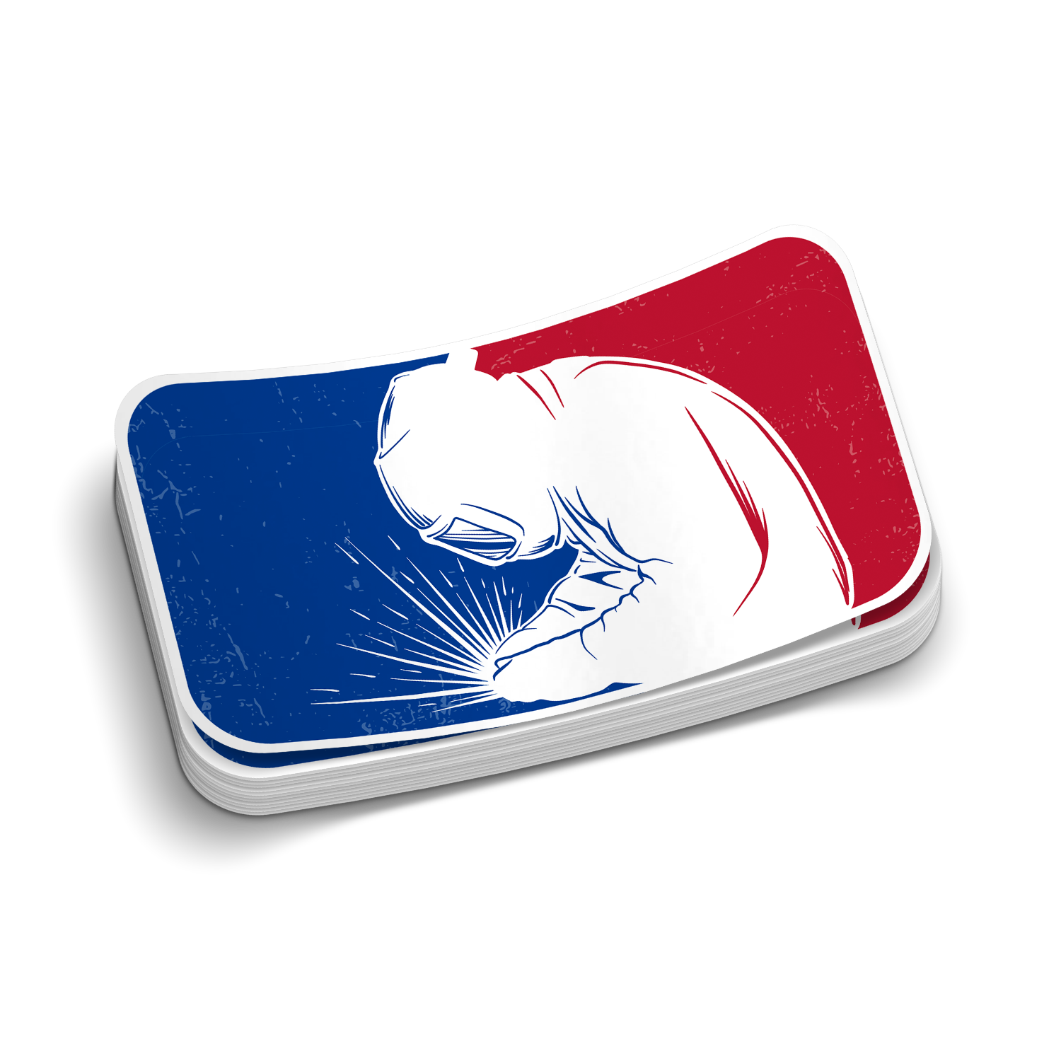 RWB Welder - Hard Hat Decal