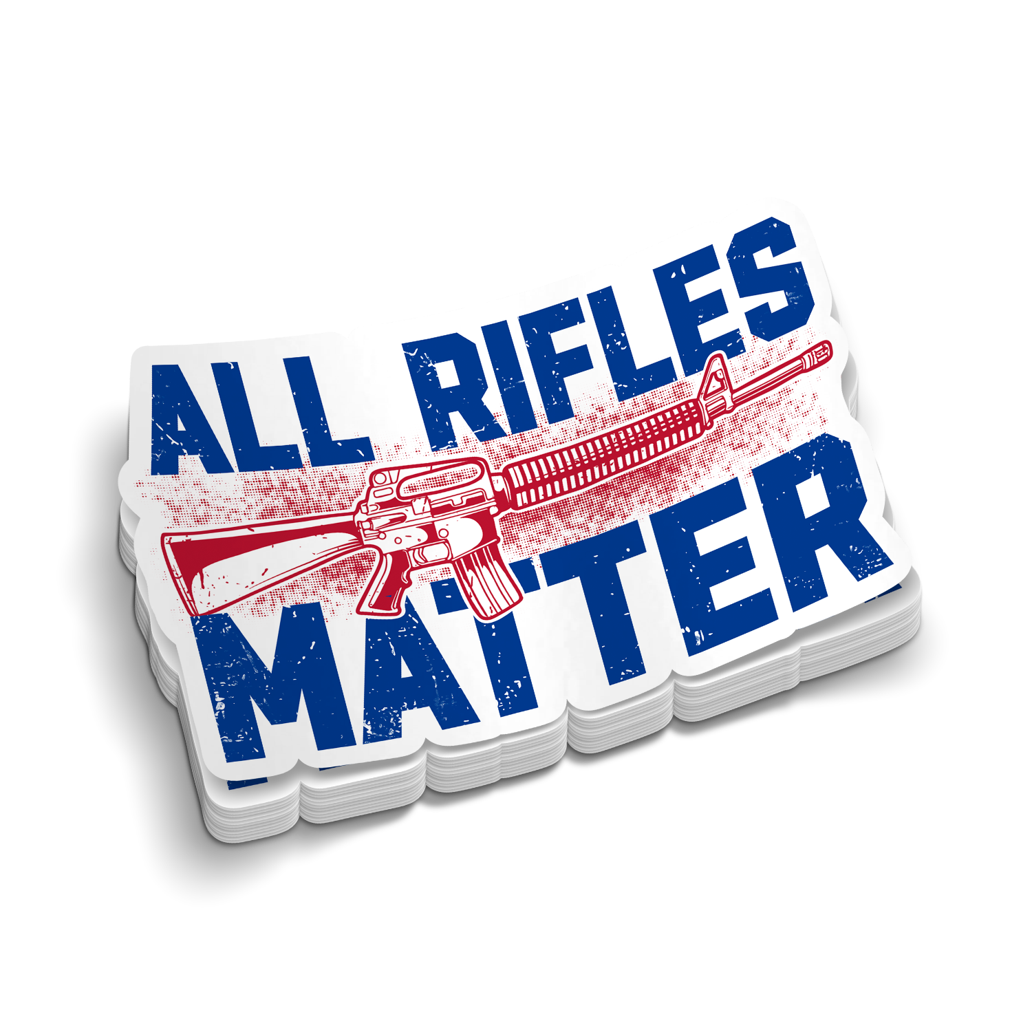 All Rifles Matter - Hard Hat Decal