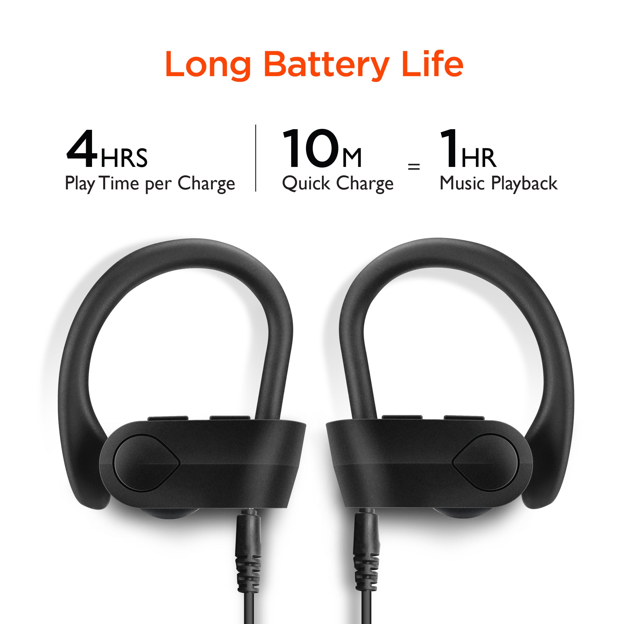 HyperGear Sport X2 True Wireless Earbuds with 4 Hours of Playtime per Charge