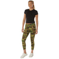 Women's Woodland Camo Performance Workout Leggings – High-Performance Camouflage Leggings