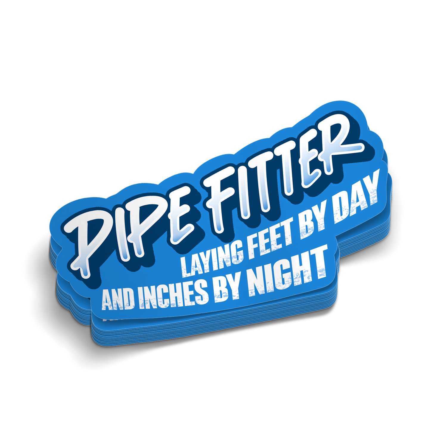 Pipe Fitter By Day - Hard Hat Decal