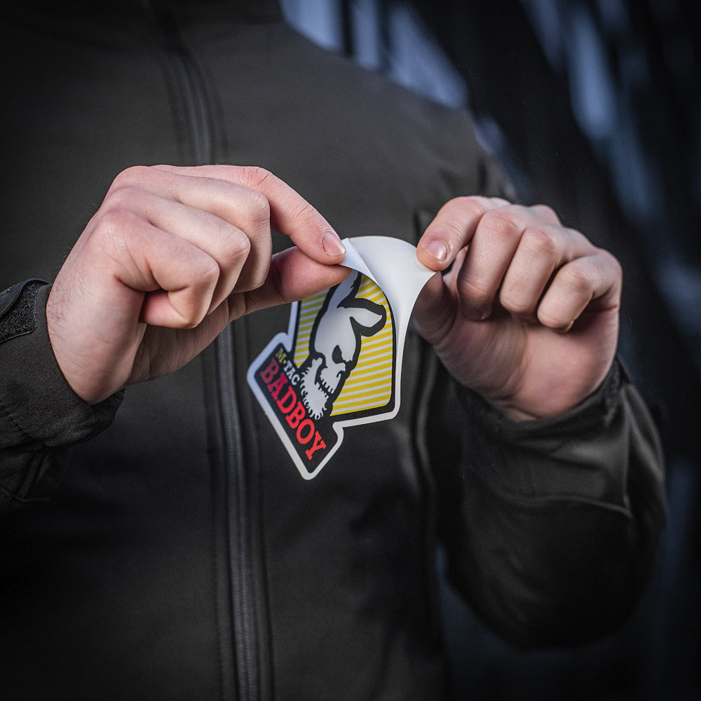 M-Tac Bad Boy Reflective Sticker Black