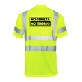 No Cerveza - Reflective Safety T-Shirt