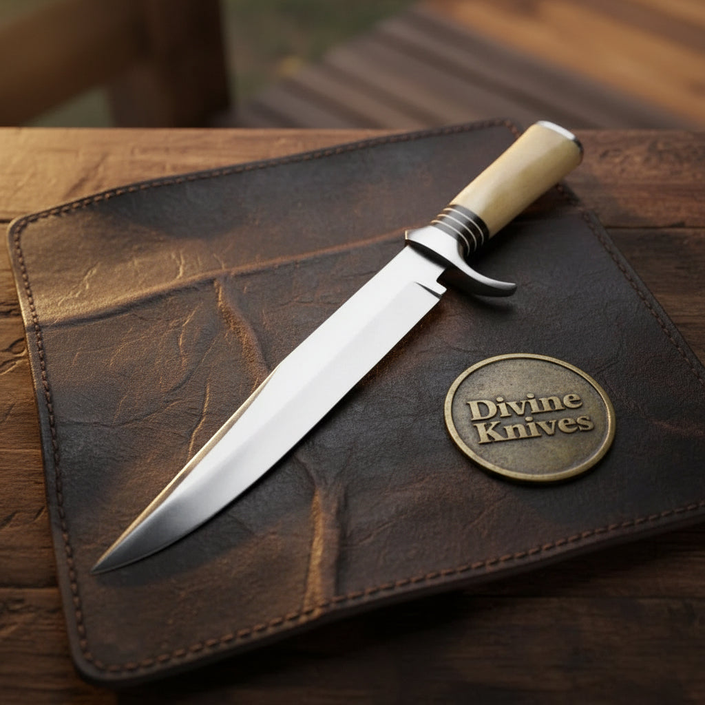 Crocodile Dundee Bowie with Oversized Clip Point Blade