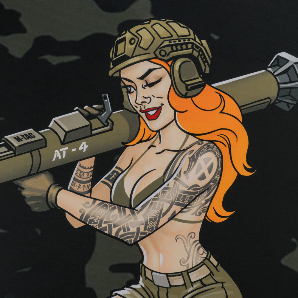 M-Tac Banner Tactical Girl AT-4 900×1300